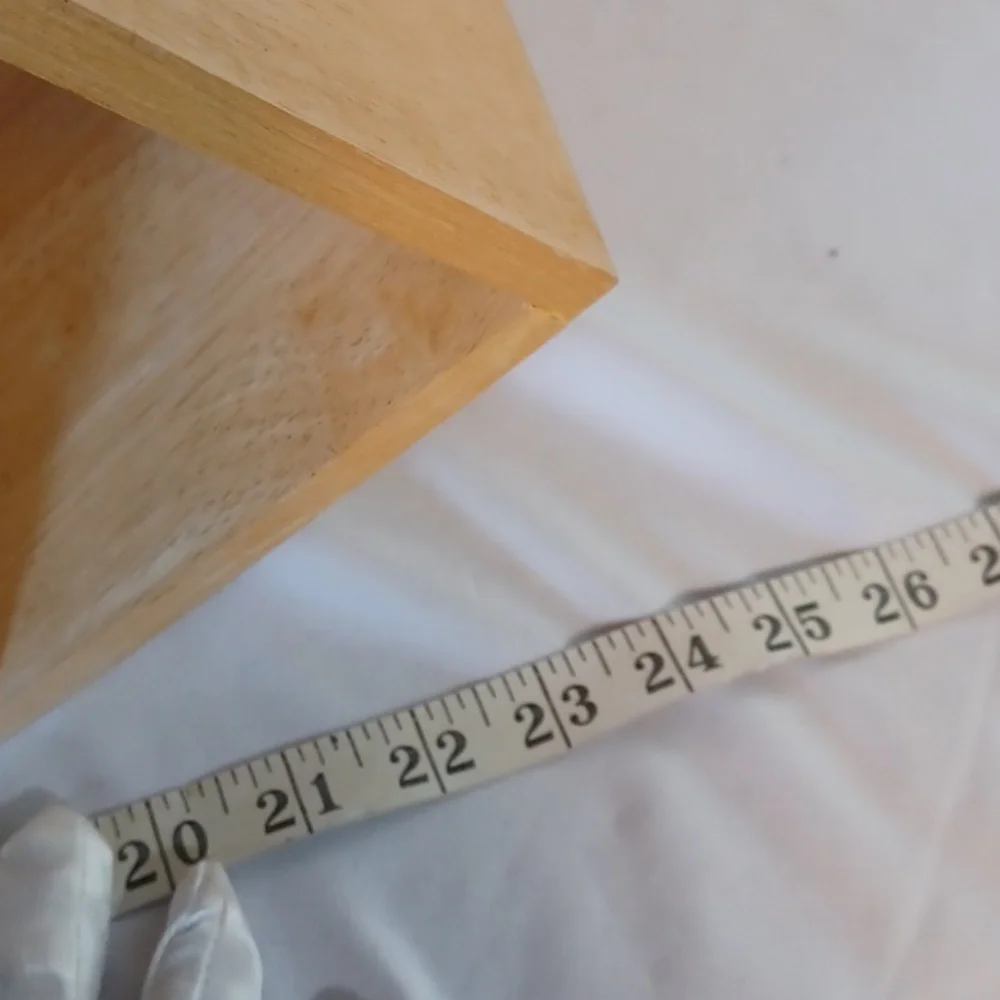 Handmade Bamboo Zig-Zag Wall Shelf – Geometric Diamond Design – Made in Thailand